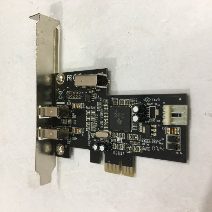 Card PCI Express to 1394 Video Capture Card with 2 External 1394 port +1 Internal 1394 port