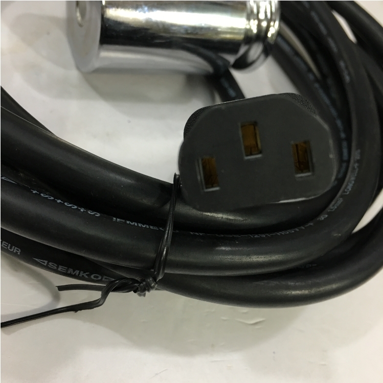 Dây Nguồn Máy Chủ LONGWELL LS-60 LS-14 AC Power Cord C13 to C14 10A 250V 3x1.5mm² 17AWG For UPS PDU APC ARES Eaton Emerson Và Server Rack Length 4M