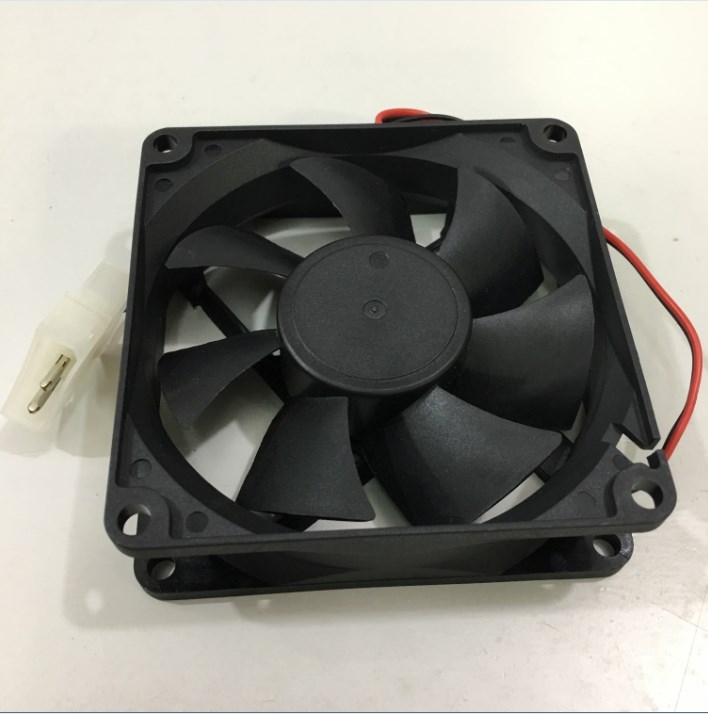 Fan HSD-8025 Cooler 80x80x25mm DC 12V 0.12A Connector 2Pin