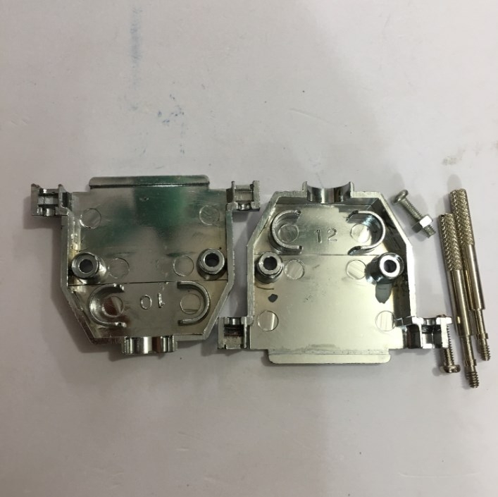 Vỏ Ốp Nhựa Kim loại Đầu Hàn LPT 1284 Parallel DB25 Hood  Metalized Plastic