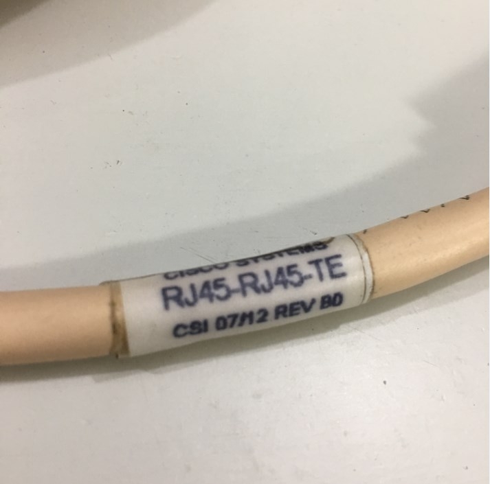 Cáp Cisco 72-1340-02 RJ45 to RJ45 TE Cable 28AWG Length 5M
