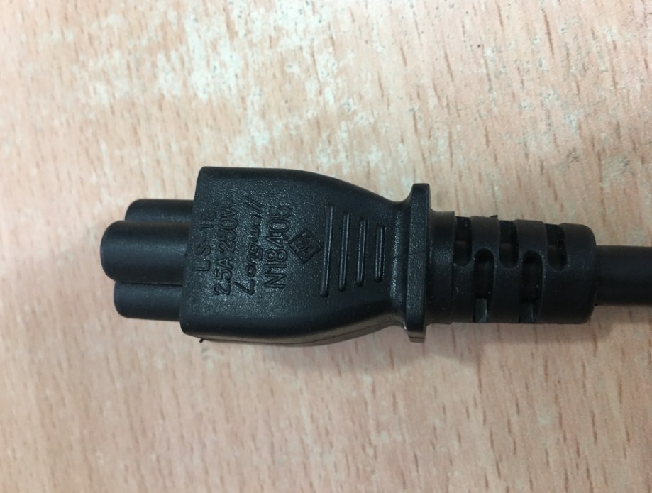 Dây Nguồn Longwell LS-14 LS-18 C14 to C5 10A 2.5A 250V 3x0.824mm 18AWG Length 3.6M
