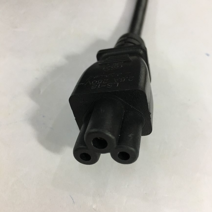 Dây Nguồn LONGWELL LSG-31 LS-18 Australia & China Chuẩn 3 Chân Chéo Tam Giác AC Power Cord GB2099 to C5 10A 250V 3x075mm Length 1.8M