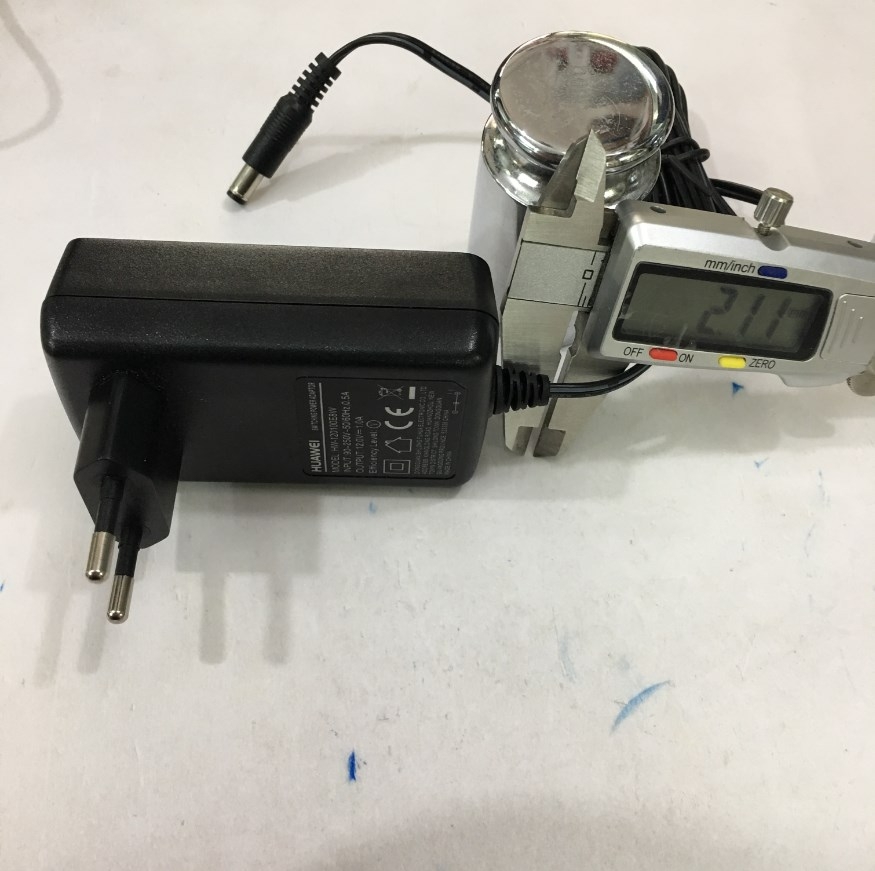 Adapter Original Huawei 12V 1A 12W HW-120100E8W Connector Size 5.5mm x 2.1mm