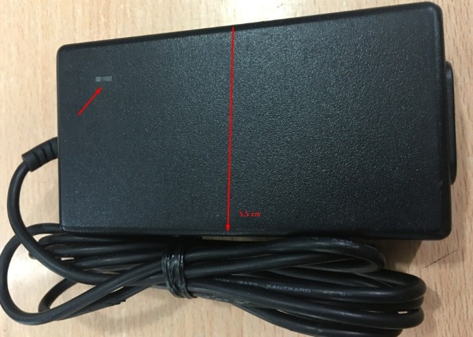 Adapter 12V 3.5A 42W Zenopos Electronics KM1235 HH10251-13004C Connector Size 5.5mm x 2.1mm