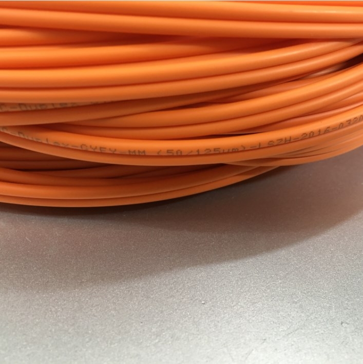 Dây Nhẩy Quang ST To ST Duplex Multimode Fiber Optic Patch Cord ST-ST Cable OS2 50/125 3.0mm PVC Length 30M