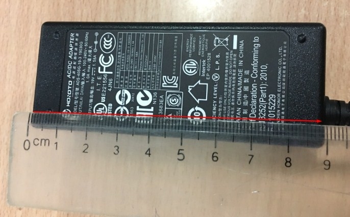 Adapter 19V 1.58A 36W HOIOTO ADS-40SG-19-3 19030G For Acer LED Monitor G196HWL Connector Size 5.5mm x 1.7mm