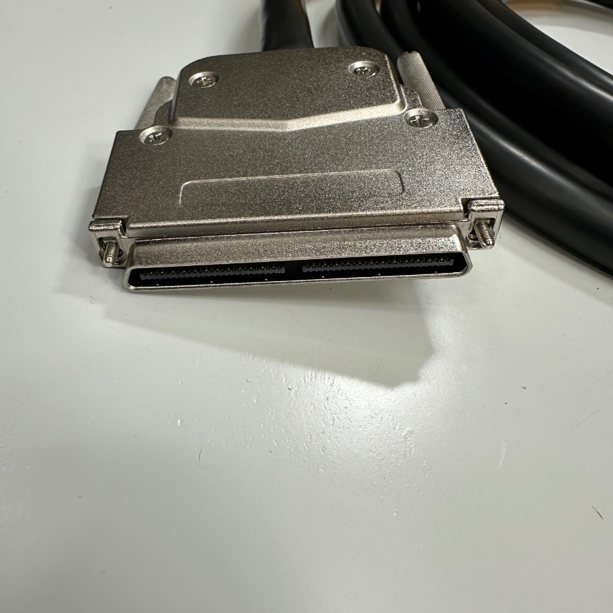 Cáp 3M 10ft SCSI-VHDCI 100P Cable Connector SCSI 100 Pin Male Pitch 1.27mm to VHDCI 100 Pin Male Pitch 0.8mm For ADLink PCI-8158 Motion Control witch DIN-100S-01 ADLink Terminal Boards