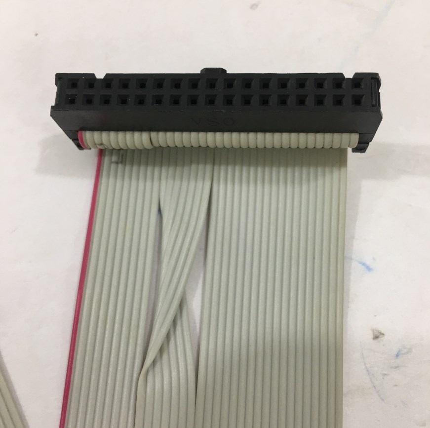 Cáp Kết Nối Ổ Đĩa Mền IDE PATA 34 Pin Floppy Disk Drive 2 Connector Ribbon Cable Female to Female 2.54 mm Length 54Cm