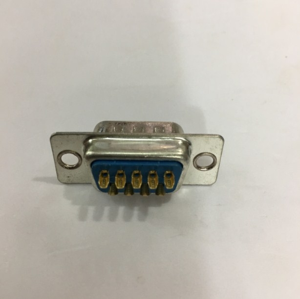 Đầu Rắc Hàn Cổng Com 9 Chân Dương Mạ Đồng DB9 Male Solder Connector