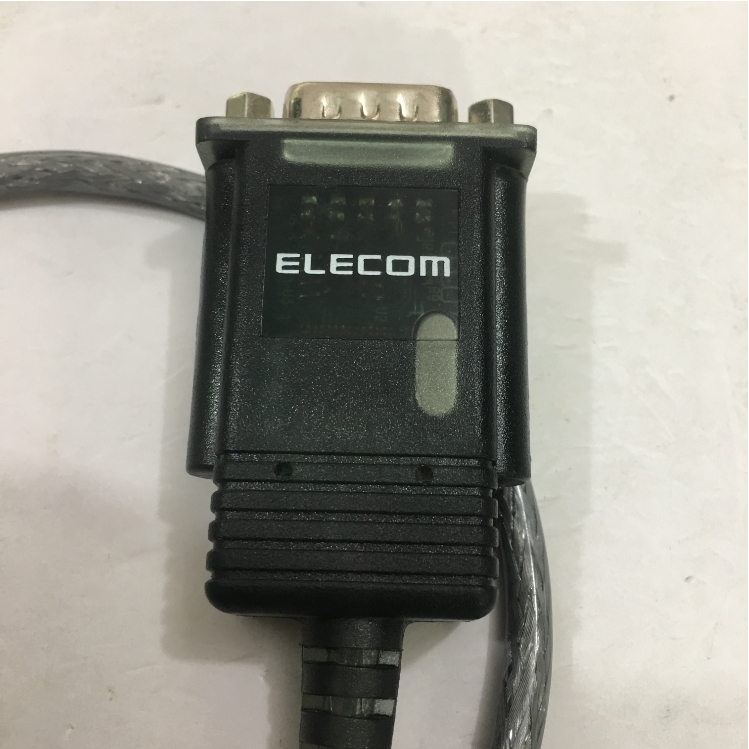 Cáp Chuyển Đổi Cổng USB 2.0 to Serial RS232C Elecom Cable Length 0.5M