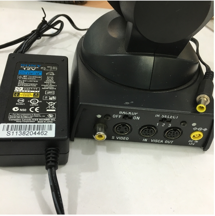Bộ Chuyển Đổi Nguồn Adapter Original 12V 3A 36W SONY MPA-AC1 For Camera DVD EVI VRD EVI BRC SRG Connector Size 5.5mm x 3.5mm x1.0mm