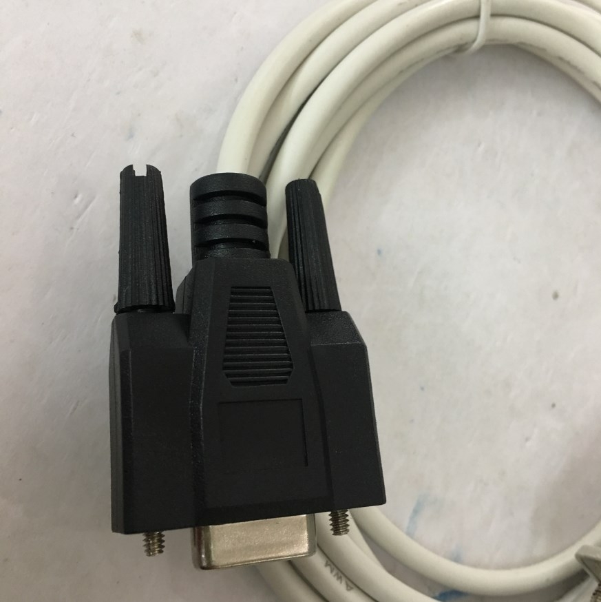Cáp Kết Nối Cổng Com RS232 Đầu Âm Đầu Dương Chuẩn Chéo Null Modem With Full Handshaking RS232 DB9 Female to RS232 DB9 Male Grey Length 3M
