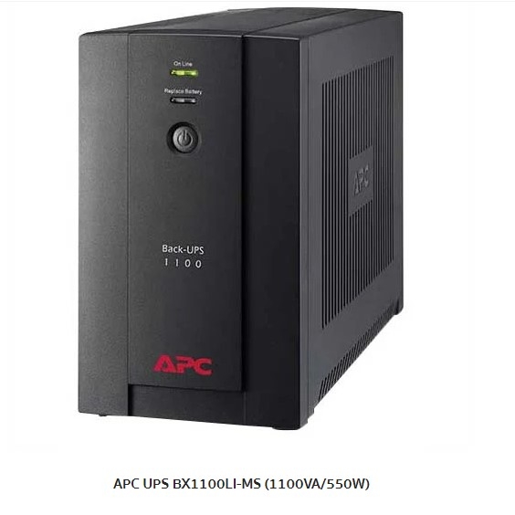 Bộ Lưu Điện APC Back-UPS BX1100LI-MS 1100VA 230V AVR Universal and IEC Sockets