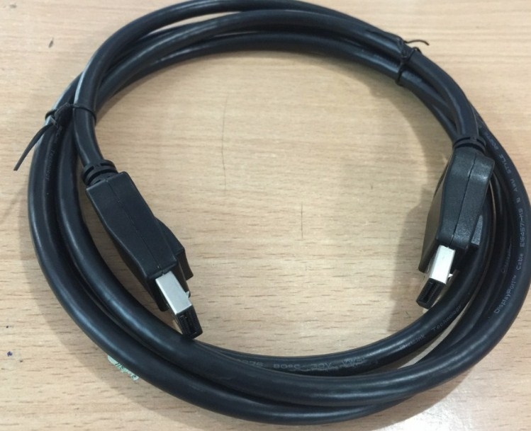 Cáp Display Port 1.2 Bizlink Dell Original DisplayPort 1.2 Male to Male Cable BizLink 089G 187BAA500 4K x 2K 3840 x 2160 60Hz 21.6Gbps Length 1.8M