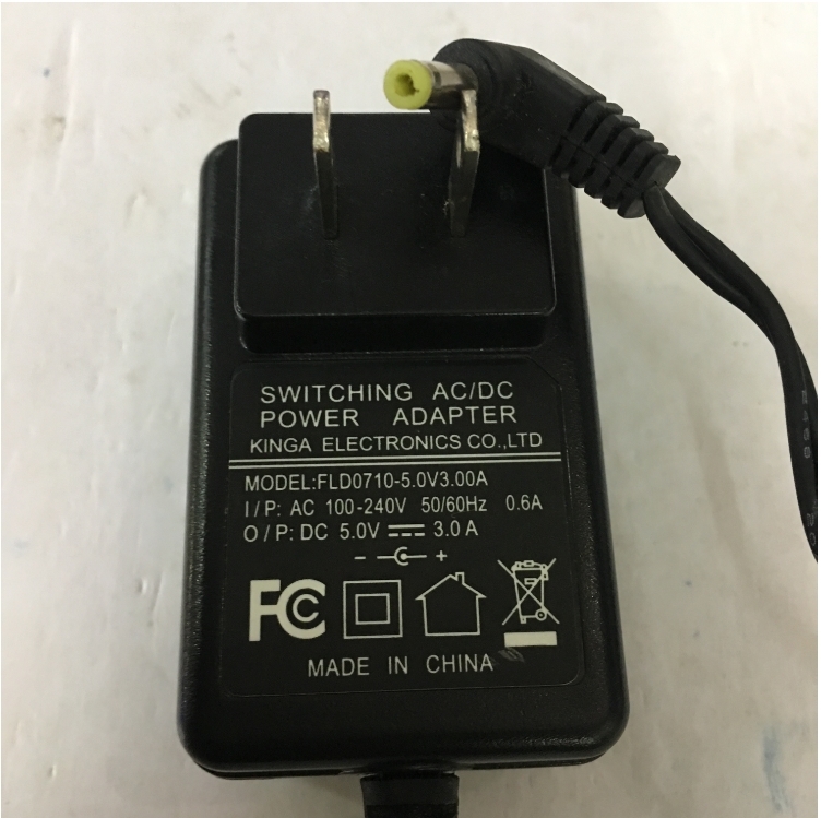 Adapter Original 5V 3A 15W FLD0710-5.0V3.00A Connector Size 4.0mm x 1.7mm 90 Degree