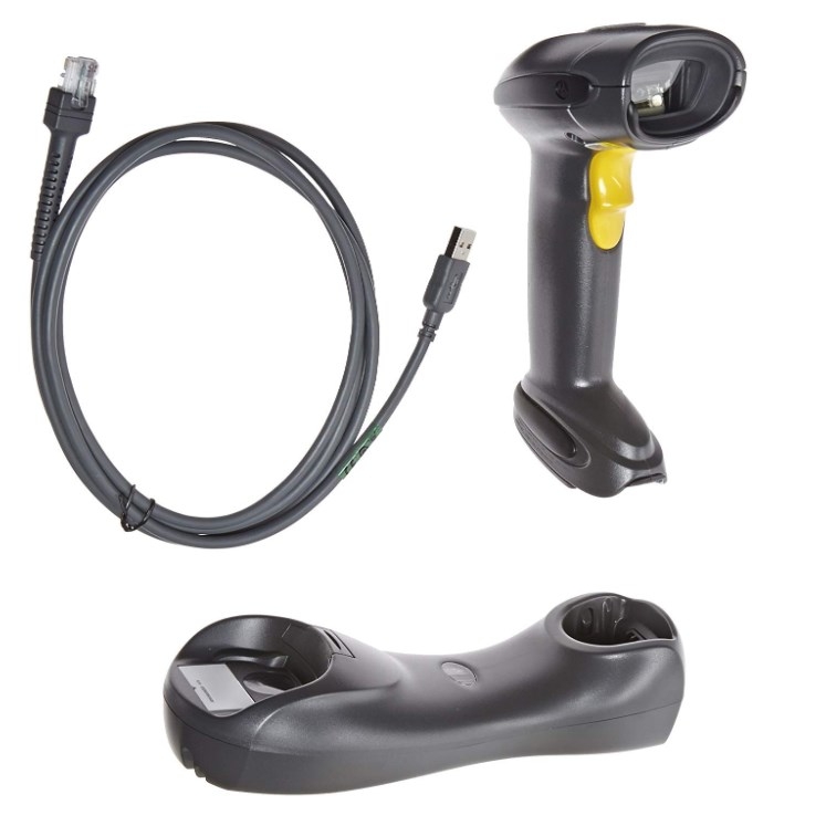 Cáp Máy Quét Symbol DS6878 Barcode Scanner CBA-U01-S07ZAR Cable USB to RJ50 10P10C Length 1.8M