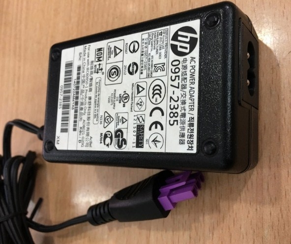 Bộ Chuyển Đổi Nguồn Adapter Original HP 0957-2385 22V 455mA For HP 1518 1510 1010 Printer Connector Size 3PIN