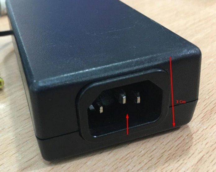 Adapter 12V 3.5A 42W Original SUN HH10251-13004 Connector Size 5.5mm x 2.1mm