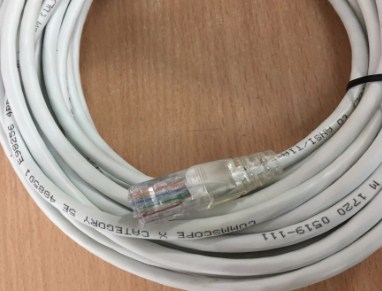 Cáp Mạng CAT5E COMMSCOPE EIA/TIA 568B CAT5E RJ45 Ethernet Network Patch Cable Straight-through White dài 20M