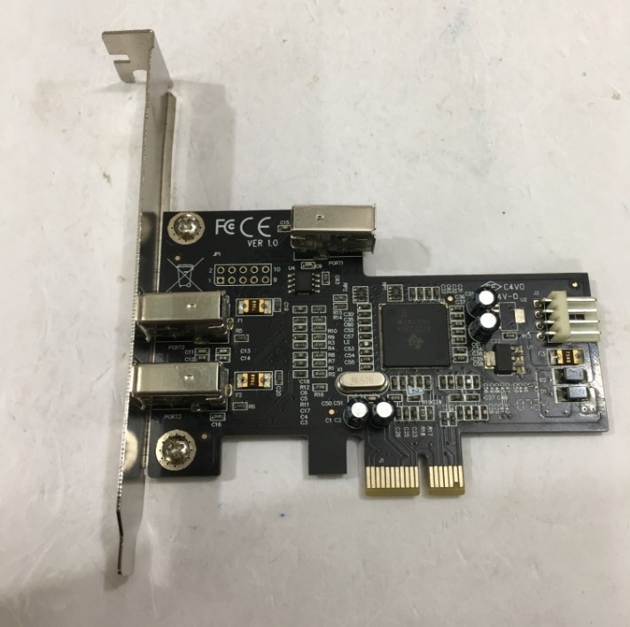 Card PCI Express to 1394 Video Capture Card with 2 External 1394 port +1 Internal 1394 port