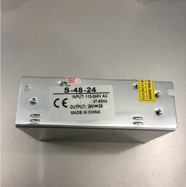 Nguồn Tổ Ong 24V 2A 48W S-48-24 Switch Power Supply For Broadcasting LED Display Communications Security