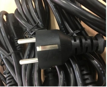 Dây Nguồn Volex M2511 V1625 AC Power Cord Europe Plug Schuko CEE 7/7 to IEC320 C13 10A 250V 3x1.0mm² H05VV-F Cable OD 7.0mm For PC Dell HP Lenovo Length 2M