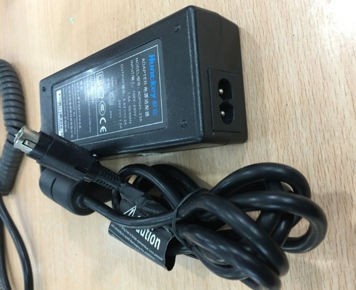 Adapter Original HUNTKEY ADP045-23A S60-S P60-S1 POWER SUPPLY AC ADAPTOR 6.5V 2A 24V 1.5A Connector Size 4Pin 10mm Mini Din