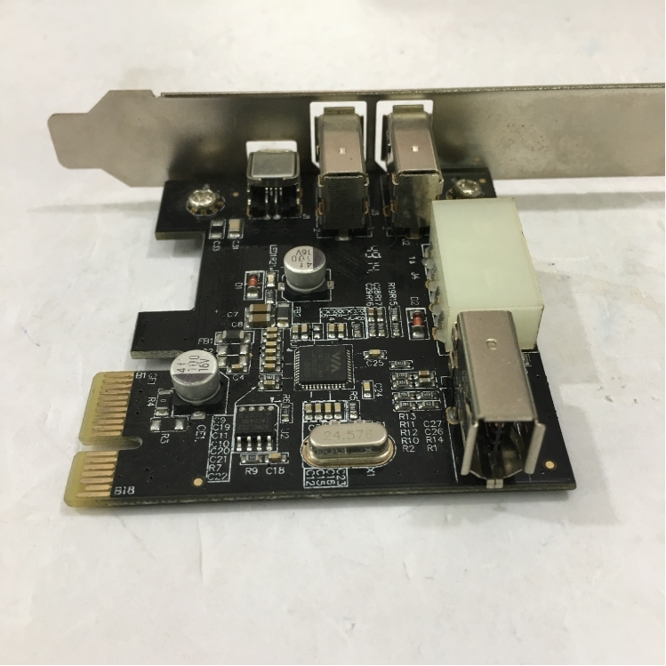 Card PCI Express to IEEE 1394A 3 External 1394 port +1 Internal 1394 port