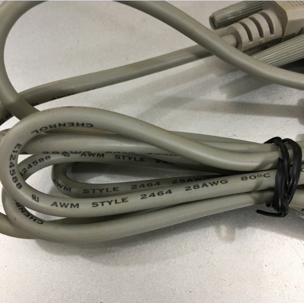 Cáp Điều Khiển RS232 Chéo DB9 Female to DB9 Female Null Modem Cable Grey Length 1.8M