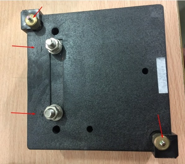 Đồng hồ Ampe R BE-96 C.T 400/5A PANEL METER ampere meter