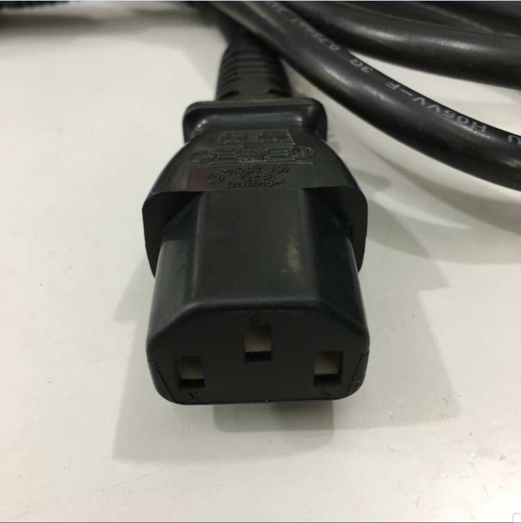 Dây Nguồn I-SHENG SP-028 IS-14 Italia AC Power Cord IEC320 C13 10A250V 3x0.75mm Length 1.8M