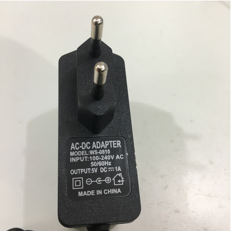 Bộ Chuyển Đổi Nguồn Adapter 5V 1A WS-0810 For Bộ Chia Tín Hiệu DETCH Connector Size 5.5mm x 2.1mm