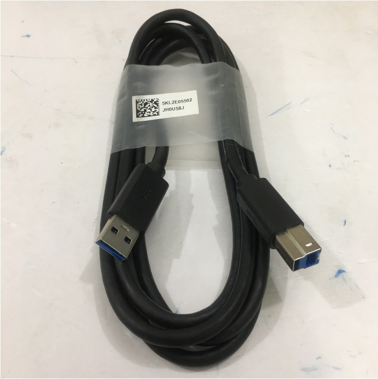 Cáp Kết Nối Chính Hãng Dell JI-HAW E118077 AWM STYLE 20276 USB 3.0 Type A to Type B Cable Connector Types Length 1.8M