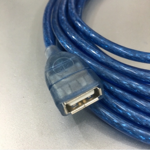 Cáp Nối Dài USB 2.0 A Male to A Female Extension Cable Blue 17ft 5M