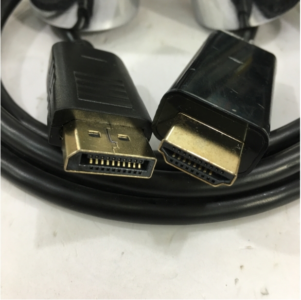 Cáp DisplayPort to HDMI 1080P Cable DP to HDMI Active Adapter Length 1.8M