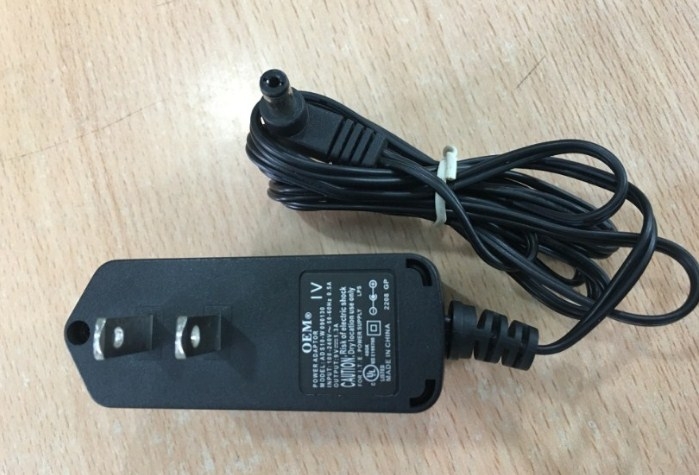 Adapter 9V 1.3A 12W ADS10-W 090130 Connector Size 5.5mm x 2.1mm