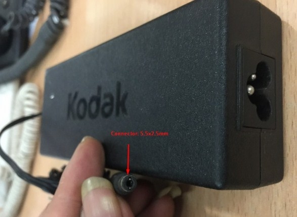 Adapter Original HP/Kodak DA-74A36 For Printer 24V 3A Connector Size 5.5mm x 2.5mm