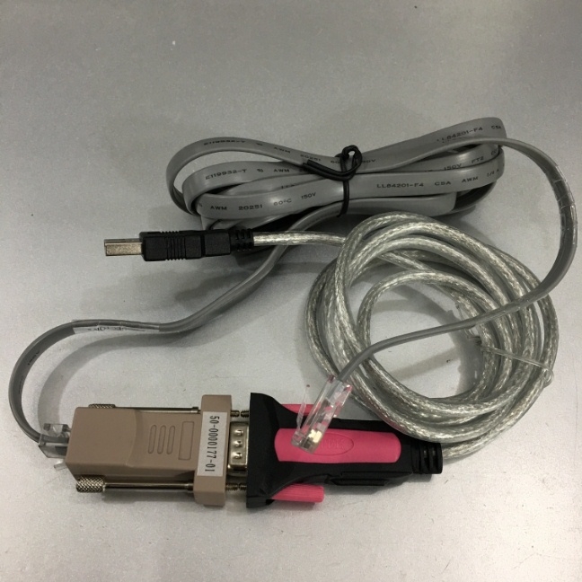 Bộ Combo Cáp Điều Khiển Foxconn 60-0410102-02 RJ45 to DB9 Female Console Và USB to RS232 Z-TEK ZE533A For Console Management Router Cable Length 4M
