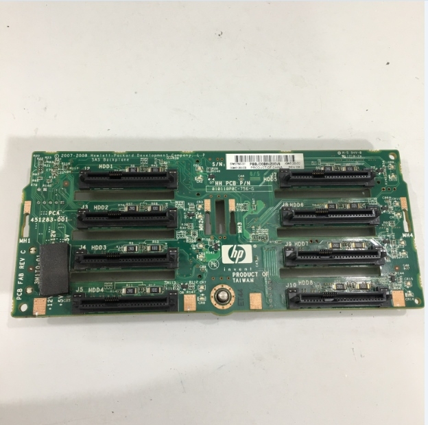 HP PROLIANT DL380 G6 SERVER SAS BACKPLANE BOARD- 507690-001 010118P0C-756-G