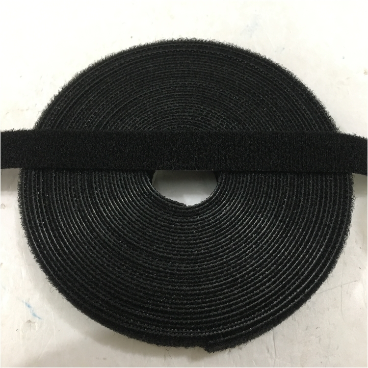 Băng Dán Dính Hai Mặt Velcro Brand One Wrap Cable Tie Continuous Roll For Hệ Thống Mạng Viễn Thông Tốc Độ Cao 12mm x 6m Black Fiber Optic Network Ethernet Patch Cord Cable Dài 6M