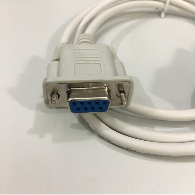 Cáp Lập Trình PLC Mitsubishi PC to Mitsubishi SC-02N/SC-05 Cable RS232 DB9 Female to DB25 Male Grey Length 1.3M