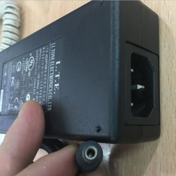 Adapter Original LTE Li Tone Electronics LTE90E-S2-1 12V 6.67A 80W Connector Size 5.5mm x 2.5mm