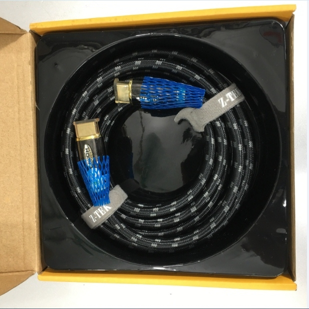 Cáp HDMI Chính Hãng Z-TEK 5M ZY201 High Speed HDMI Cable with Ethernet - Ultra HD 4k x 2k HDMI Cable - HDMI to HDMI Supports 3D 1080P