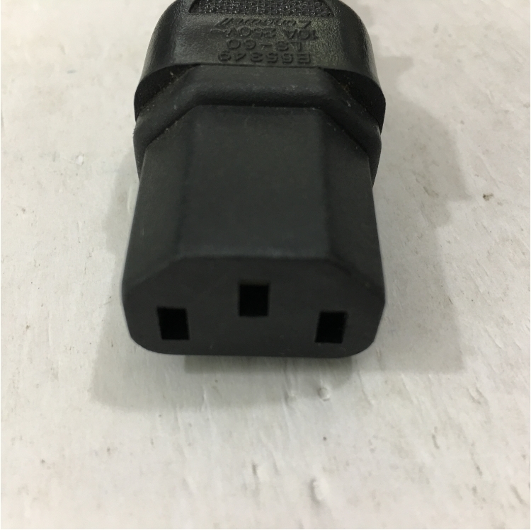 Dây Nguồn Longwell LS-60 LS-14 AC Power Cord IEC60320 IEC C13 to IEC C14 10A 250V 3x0.75mm² For Computer Desktop Network Switch Router length 1.3M