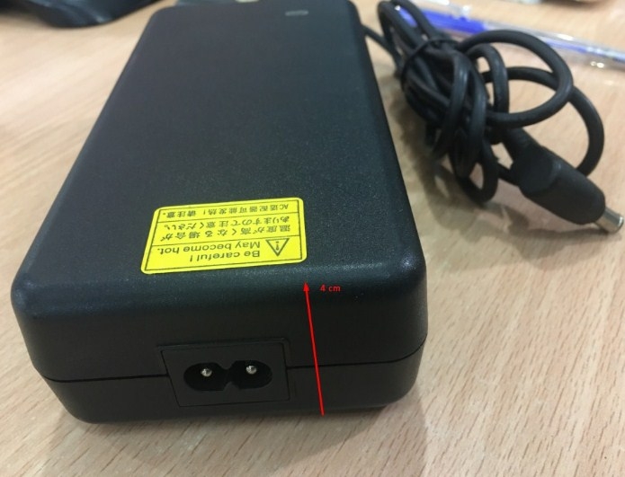 Adapter Original Sony Vaio 19.5V 7.7A 150W For TV Sony Pro Smart WiFi 3D LED KDL50W790B 50IN Connector Size 6.5mm x 4.4mm