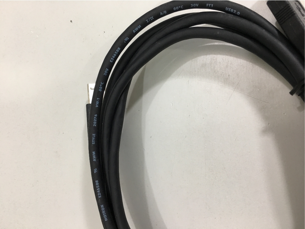 Cáp Kết Nối Chính Hãng HONTRON 5KL2E045D E246588 AWM 20276 30V Cable USB 3.0 Type A to Type B Cable Connector Types Length 1.8M
