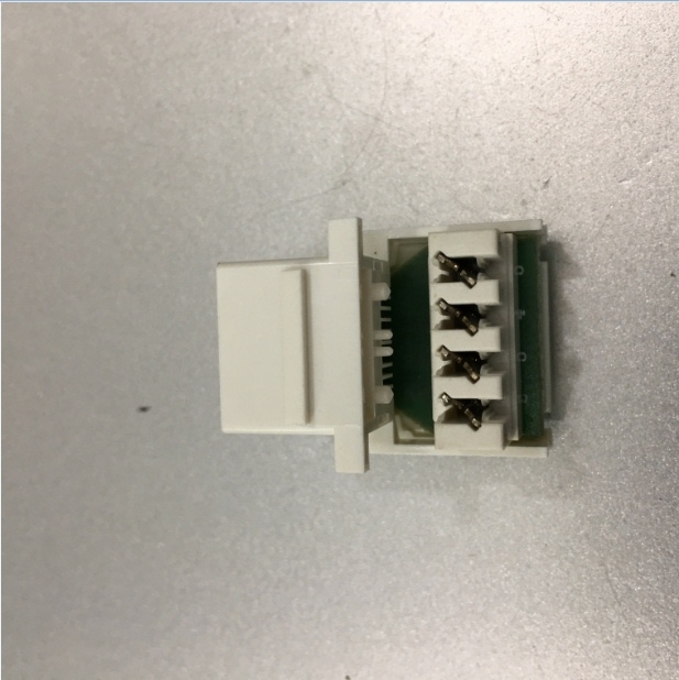 Nhân Điện Thoại Bàn Clipsal RJ11 CAT3 Modular Jack RJ11 4P4C WHITE  For Telephone Line