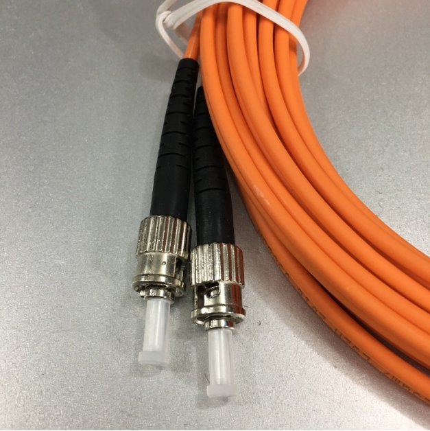 Dây Nhẩy Quang SC To ST Duplex Multimode Fiber Optic Patch Cord SC-ST Cable OS2 50/125 3.0mm PVC Length 5M