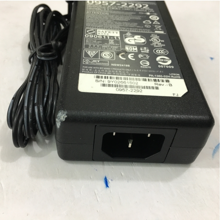 Adapter Original 24V 1.5A 36W HP 0957-2292 For Scan HP ScanJet Pro 2000 S1 Connector Size 4.8mm x 1.7mm